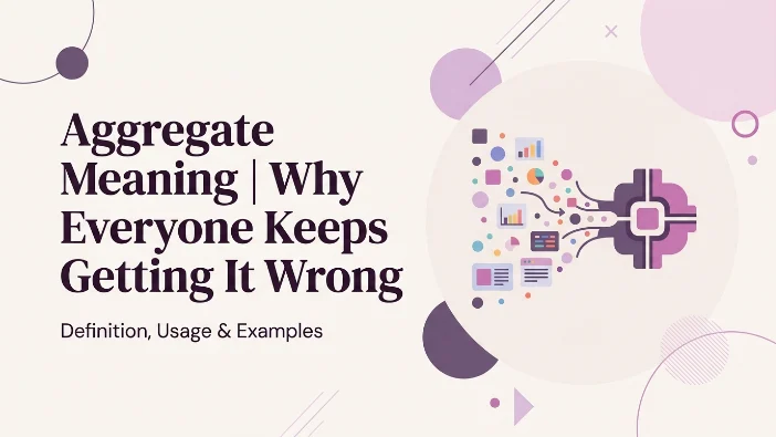 Aggregate Meaning