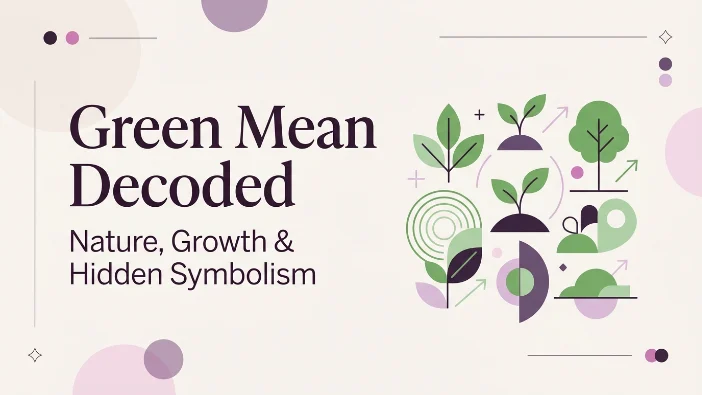 Green Mean Decoded