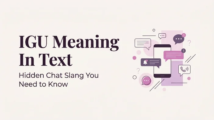 IGU Meaning In Text
