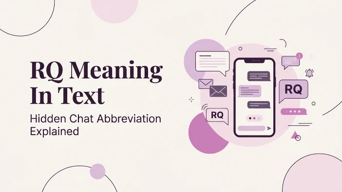 RQ Meaning In Text