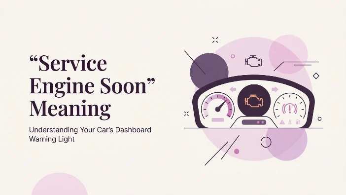"Service Engine Soon" Meaning