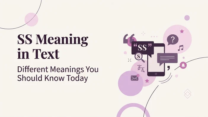SS Meaning in Text