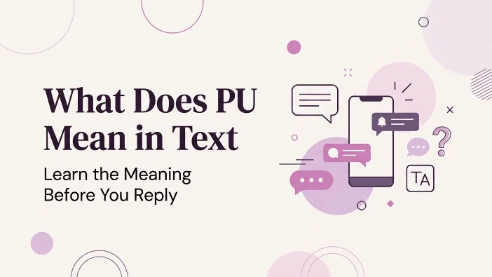 What Does PU Mean in Text
