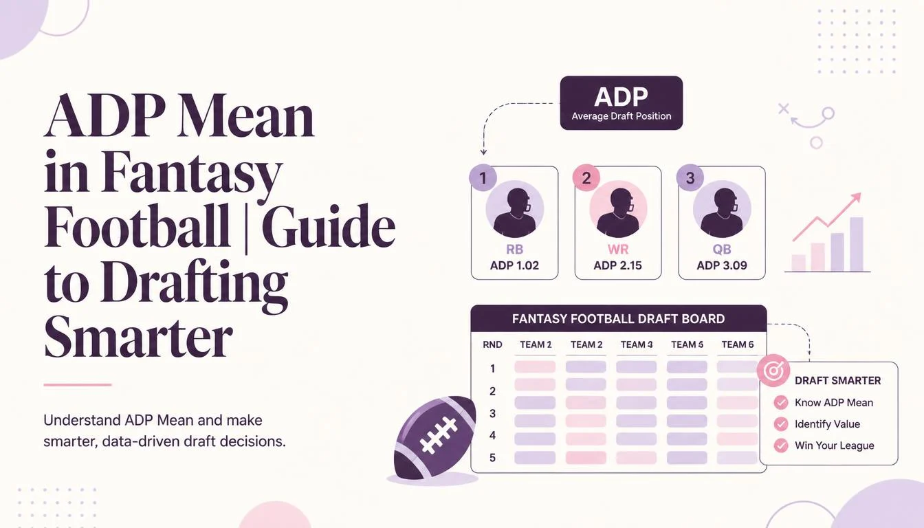 ADP Mean in Fantasy Football