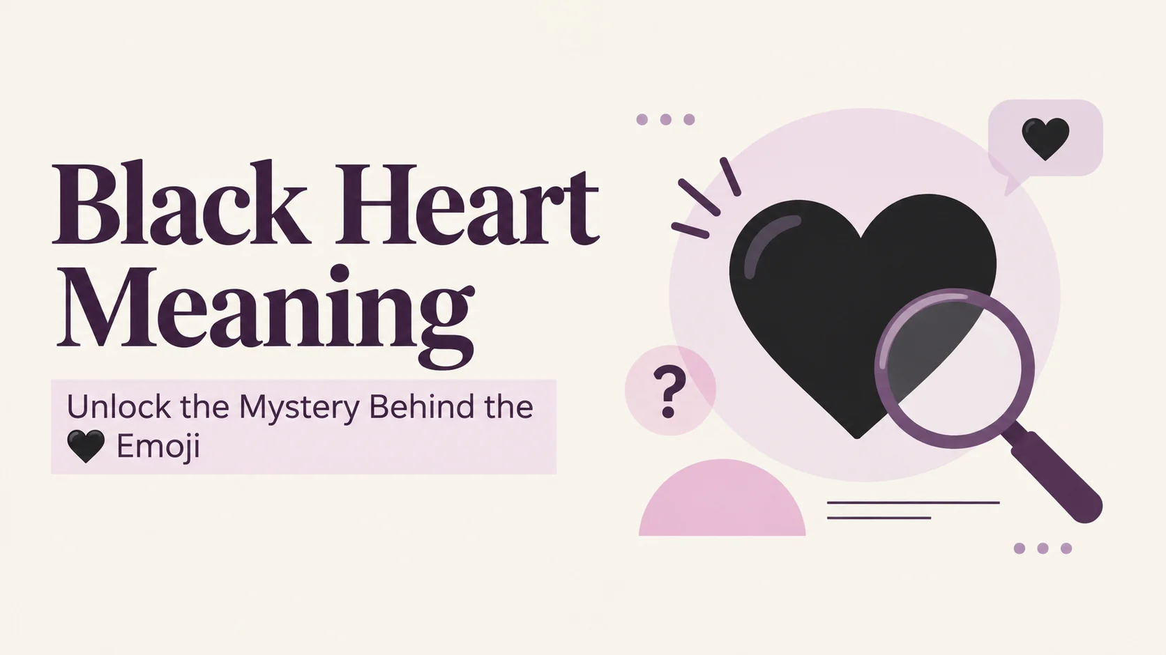 Black Heart Meaning