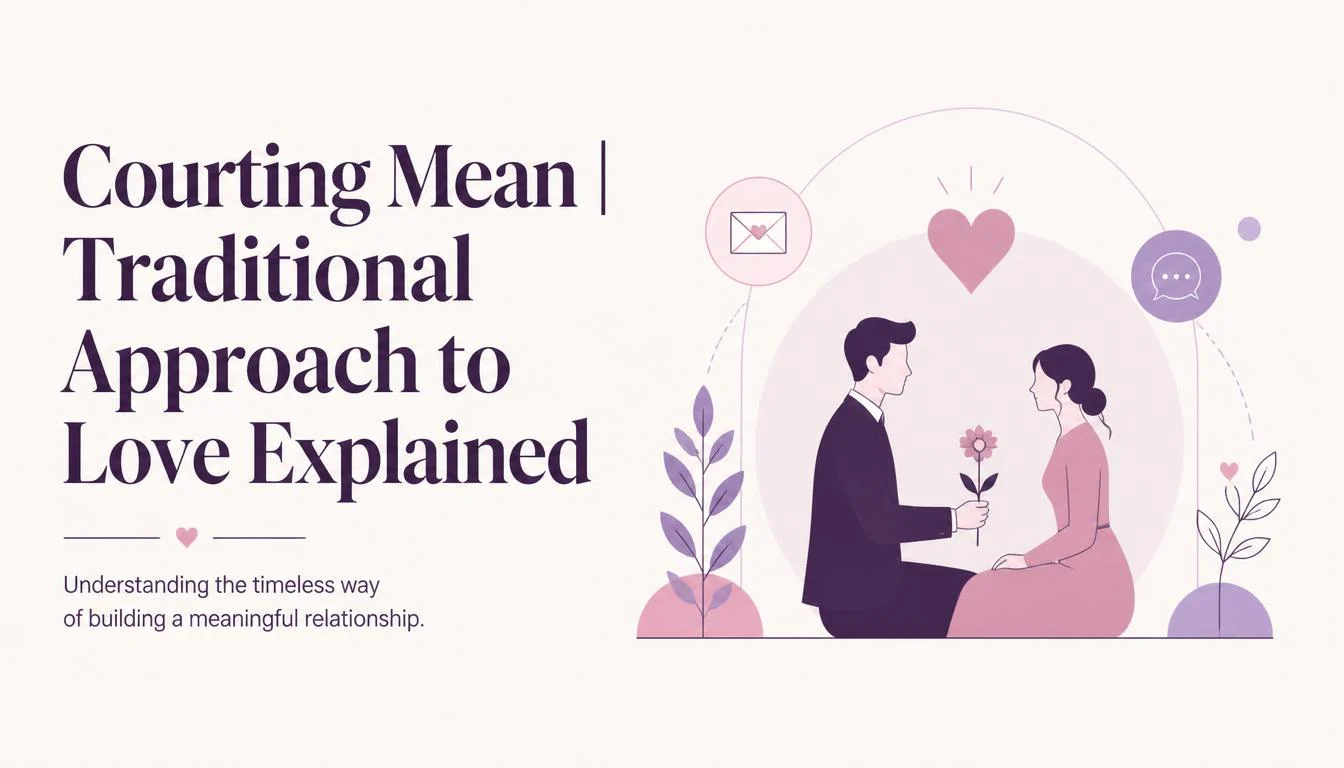 "Courting" Mean