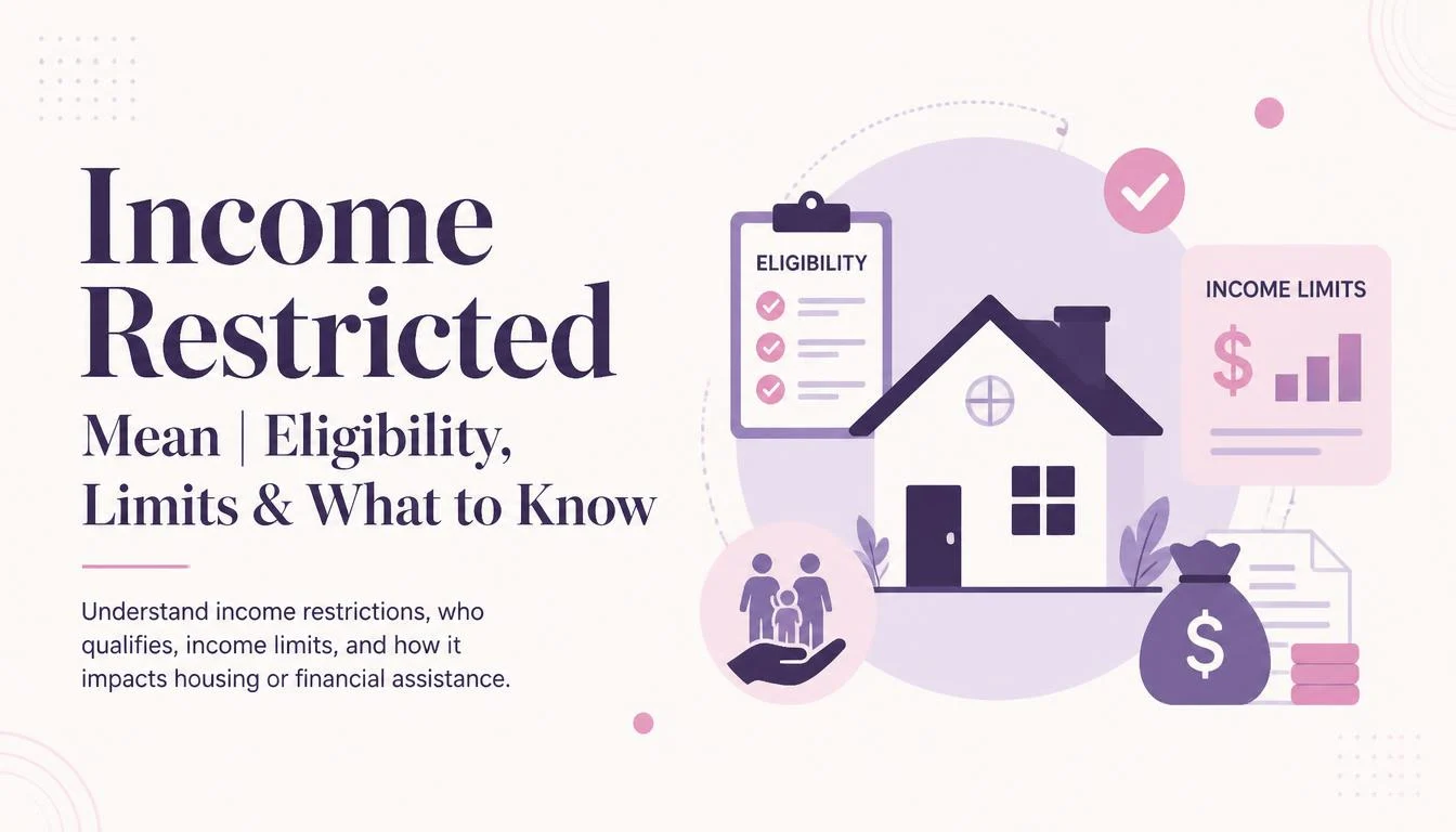 "Income Restricted" Mean