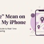 "Live" Mean on Find My iPhone