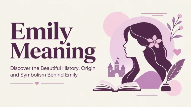 Name Emily Meaning