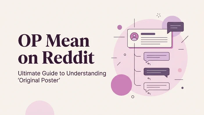 OP Mean on Reddit