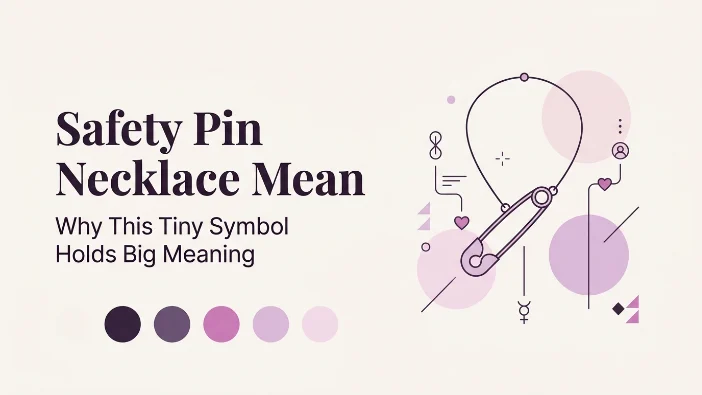 Safety Pin Necklace Mean