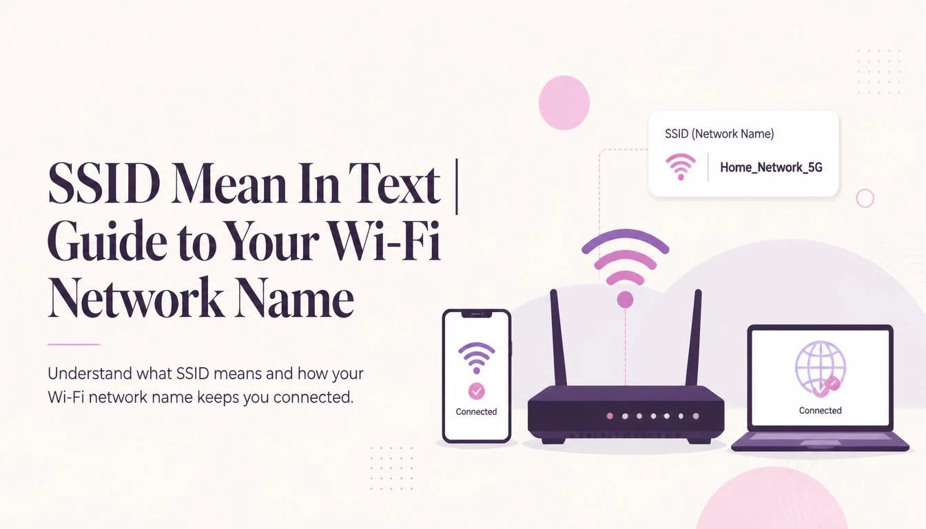 SSID Mean In Text