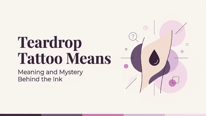 Teardrop Tattoo Means