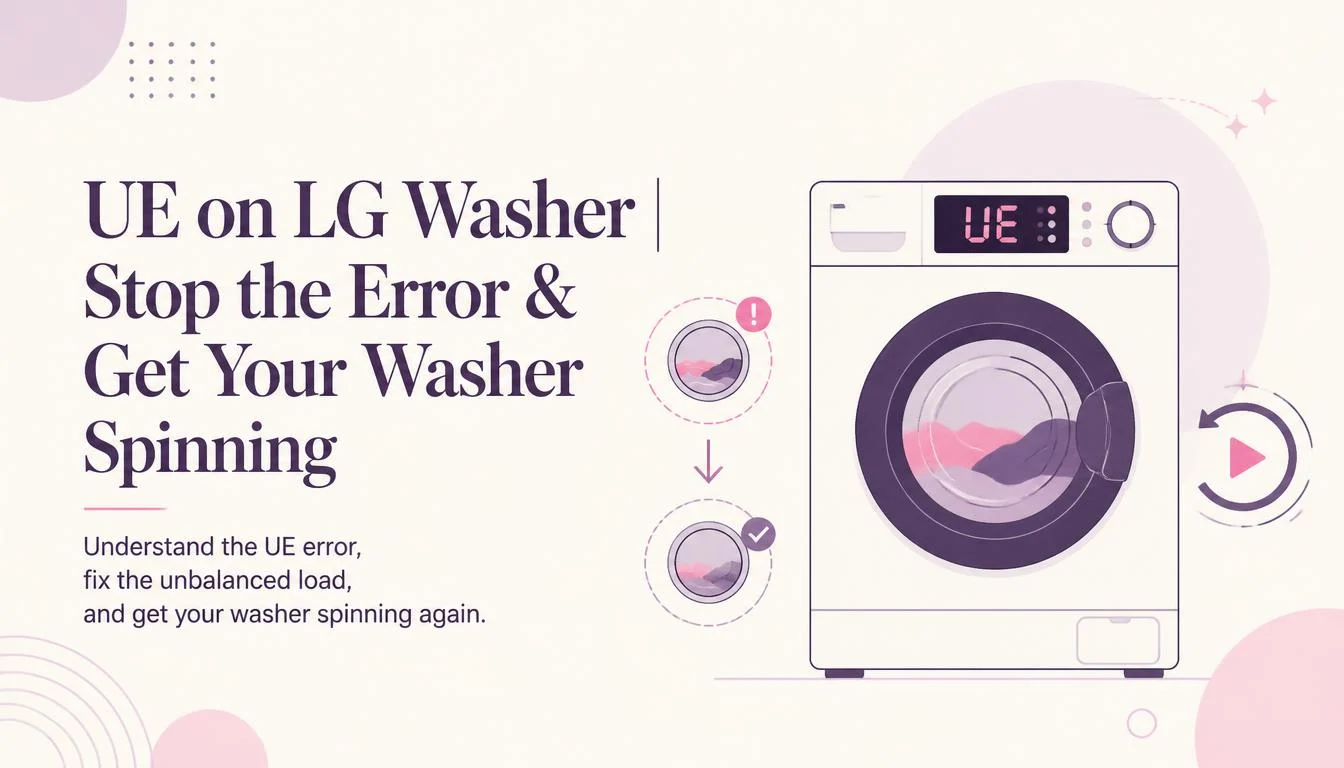 UE on LG Washer