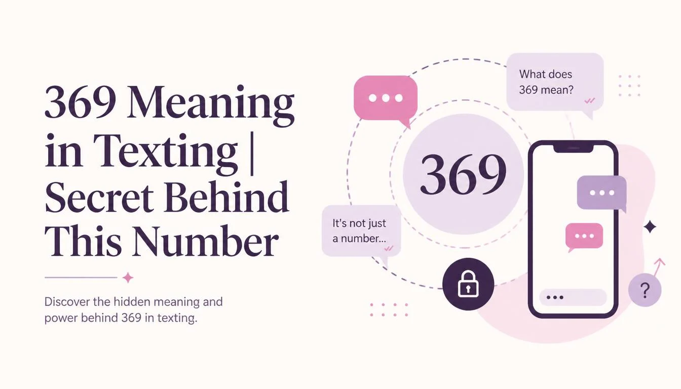 369 Meaning in Texting