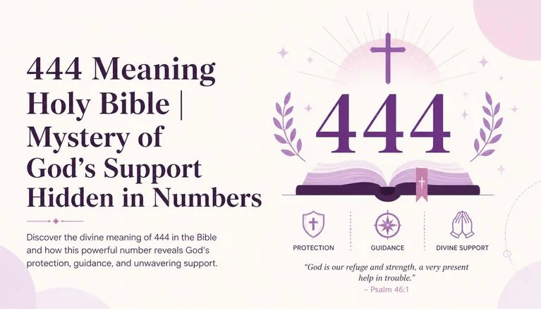 444 Meaning Holy Bible