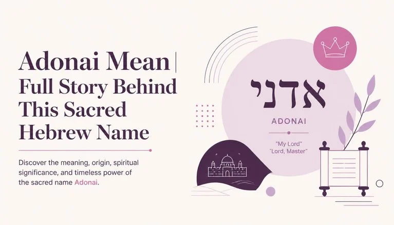 Adonai Mean