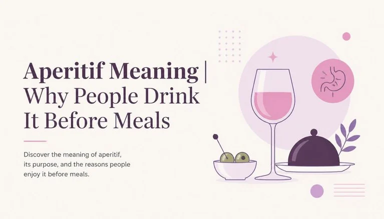 Aperitif Meaning