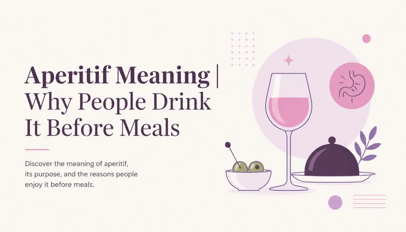 Aperitif Meaning