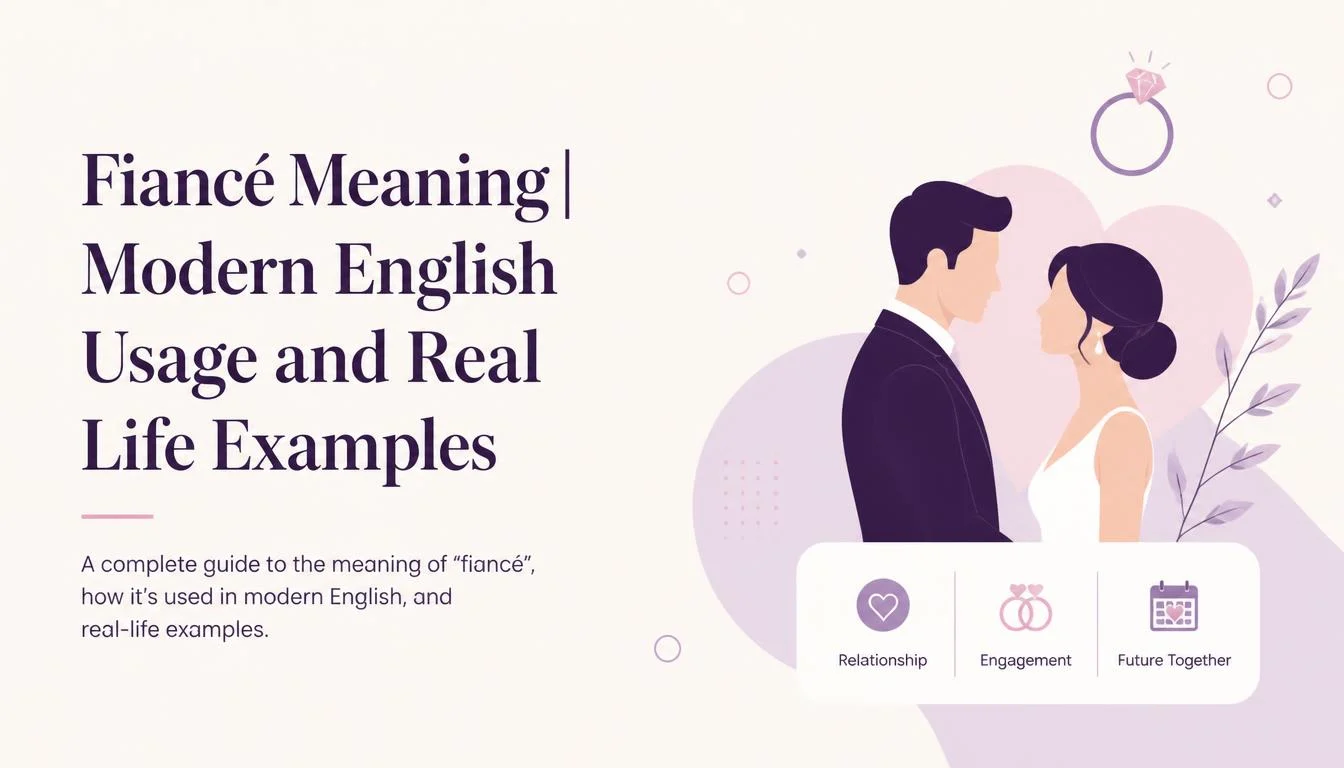 Fiancé Meaning