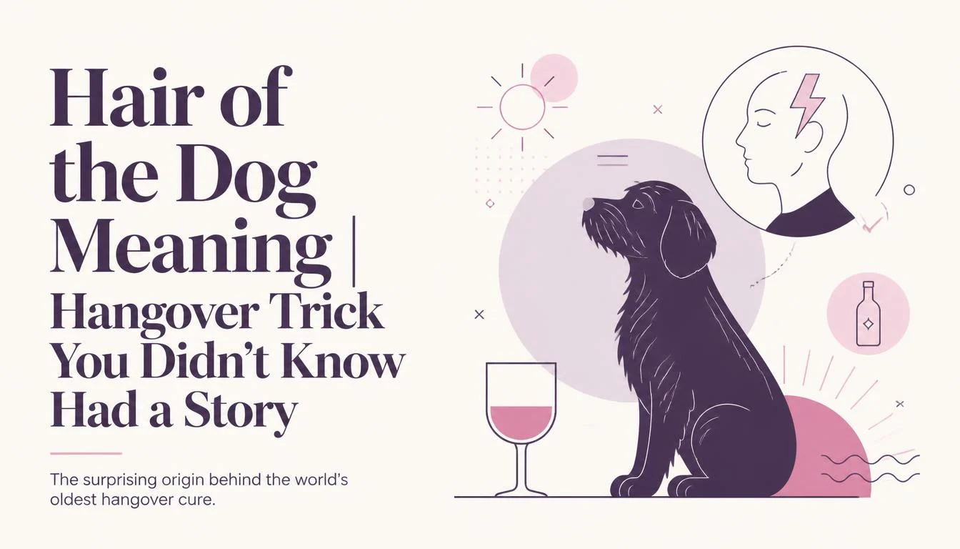 Hair of the Dog Meaning
