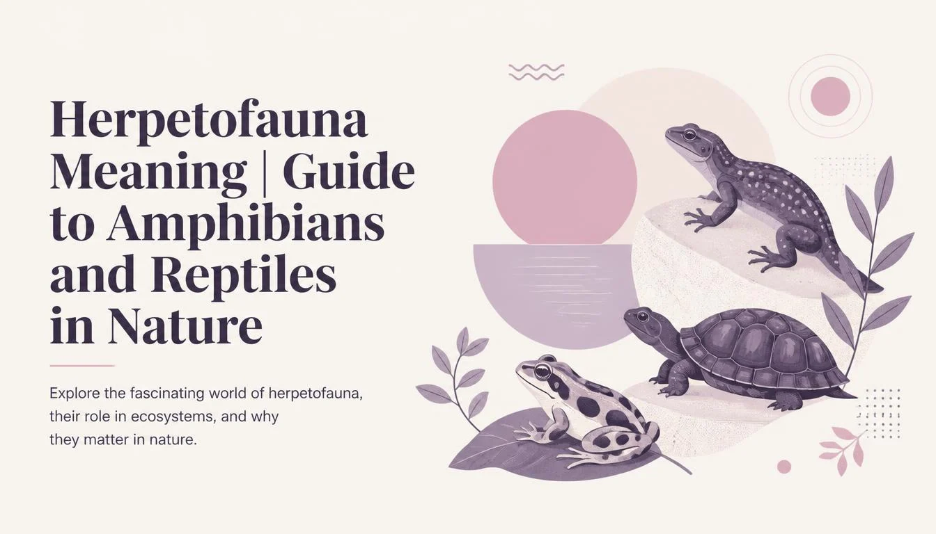 Herpetofauna Meaning