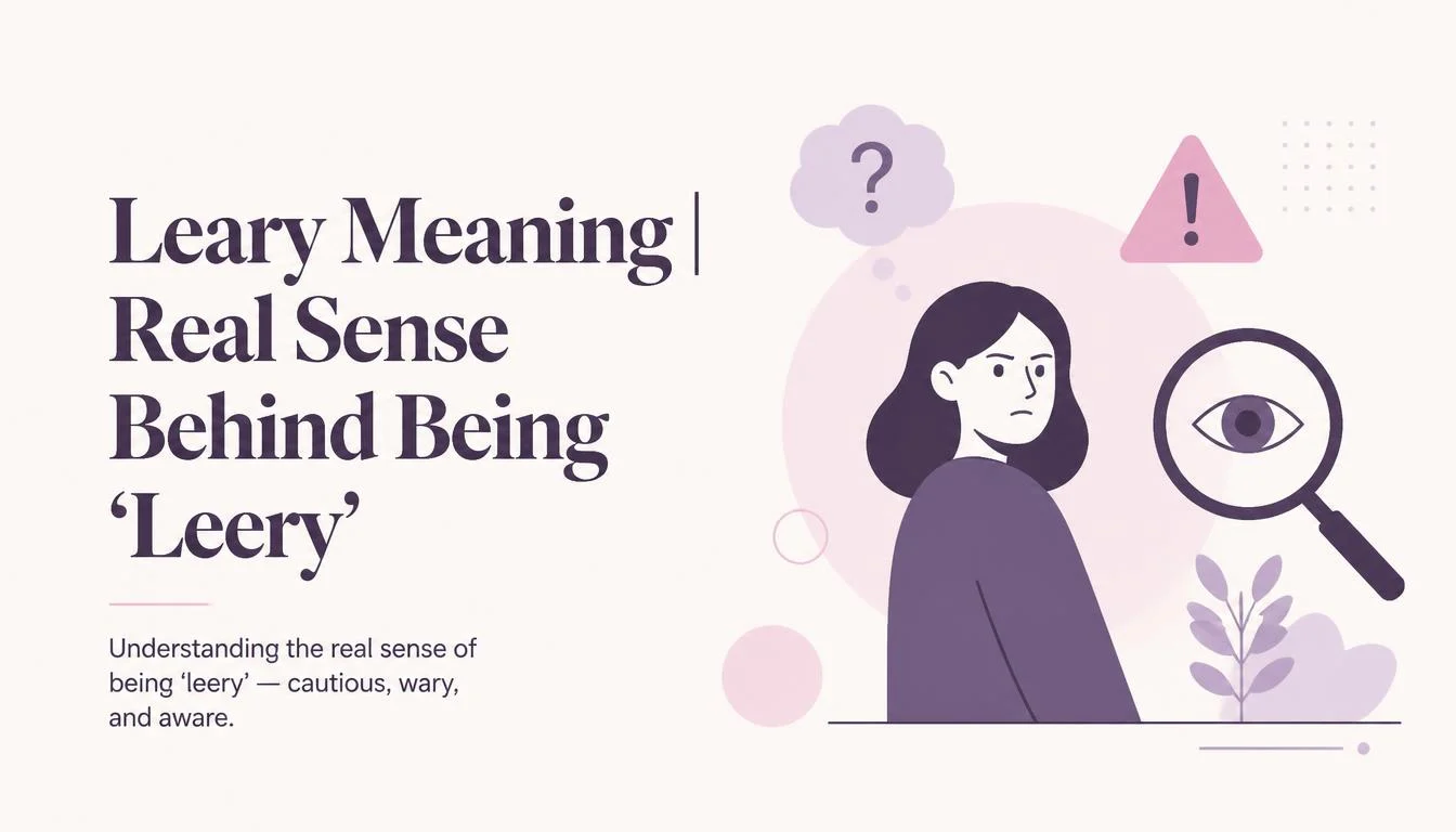 Leary Meaning