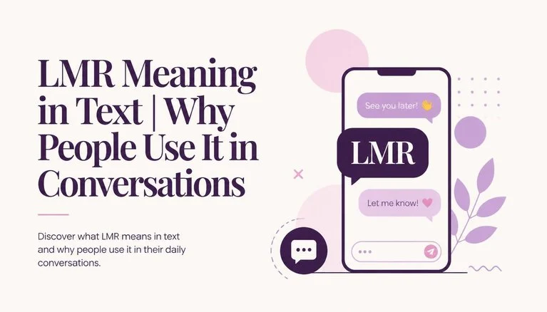 LMR Meaning in Text