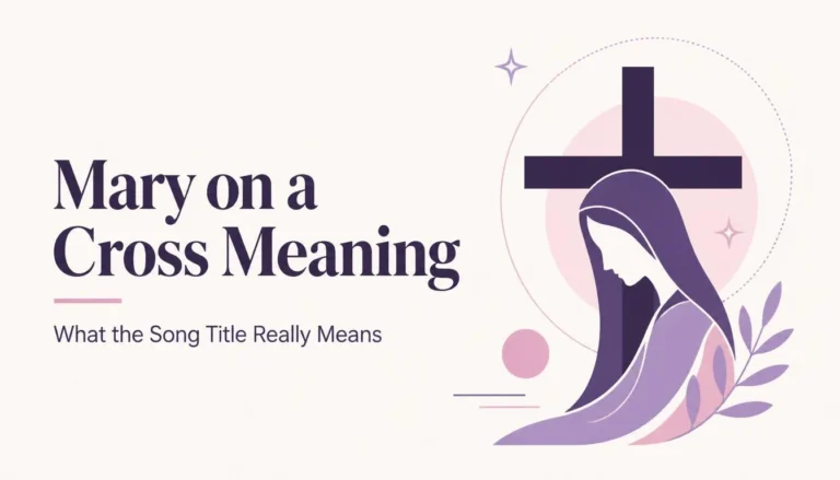 Mary on a Cross Meaning