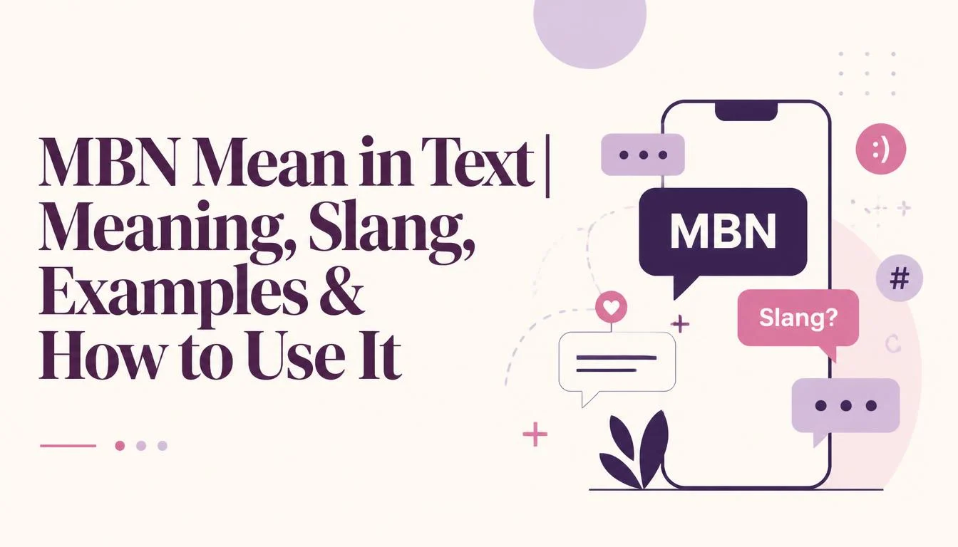 MBN Mean in Text