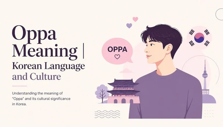 Oppa Meaning