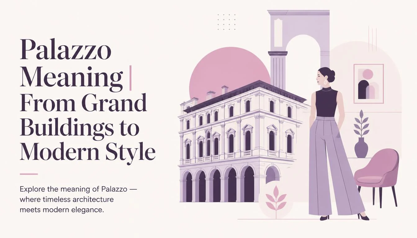 Palazzo Meaning