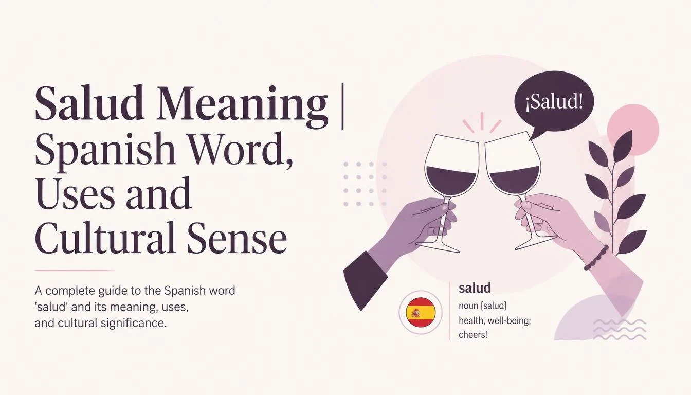 Salud Meaning