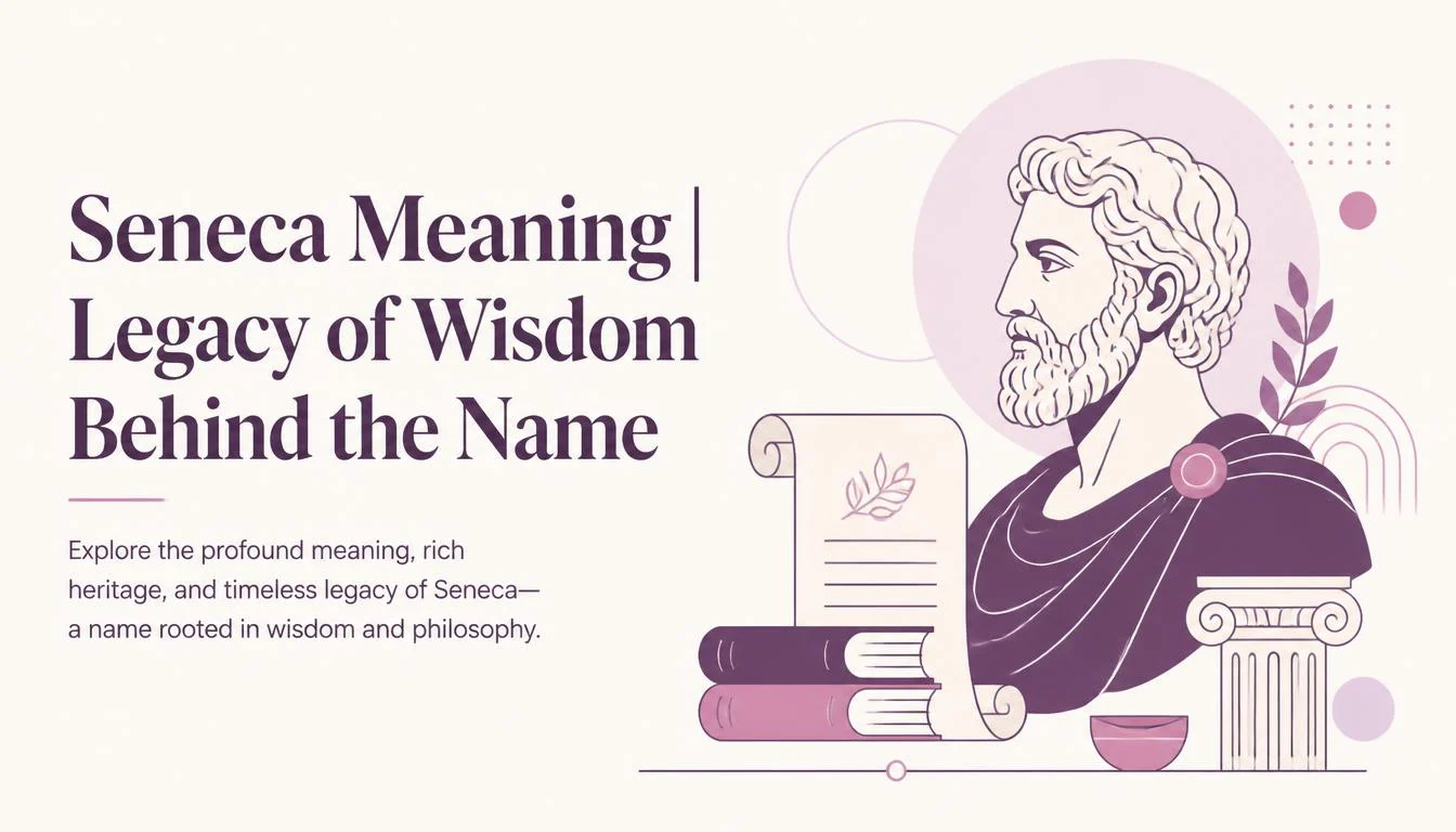 Seneca Meaning