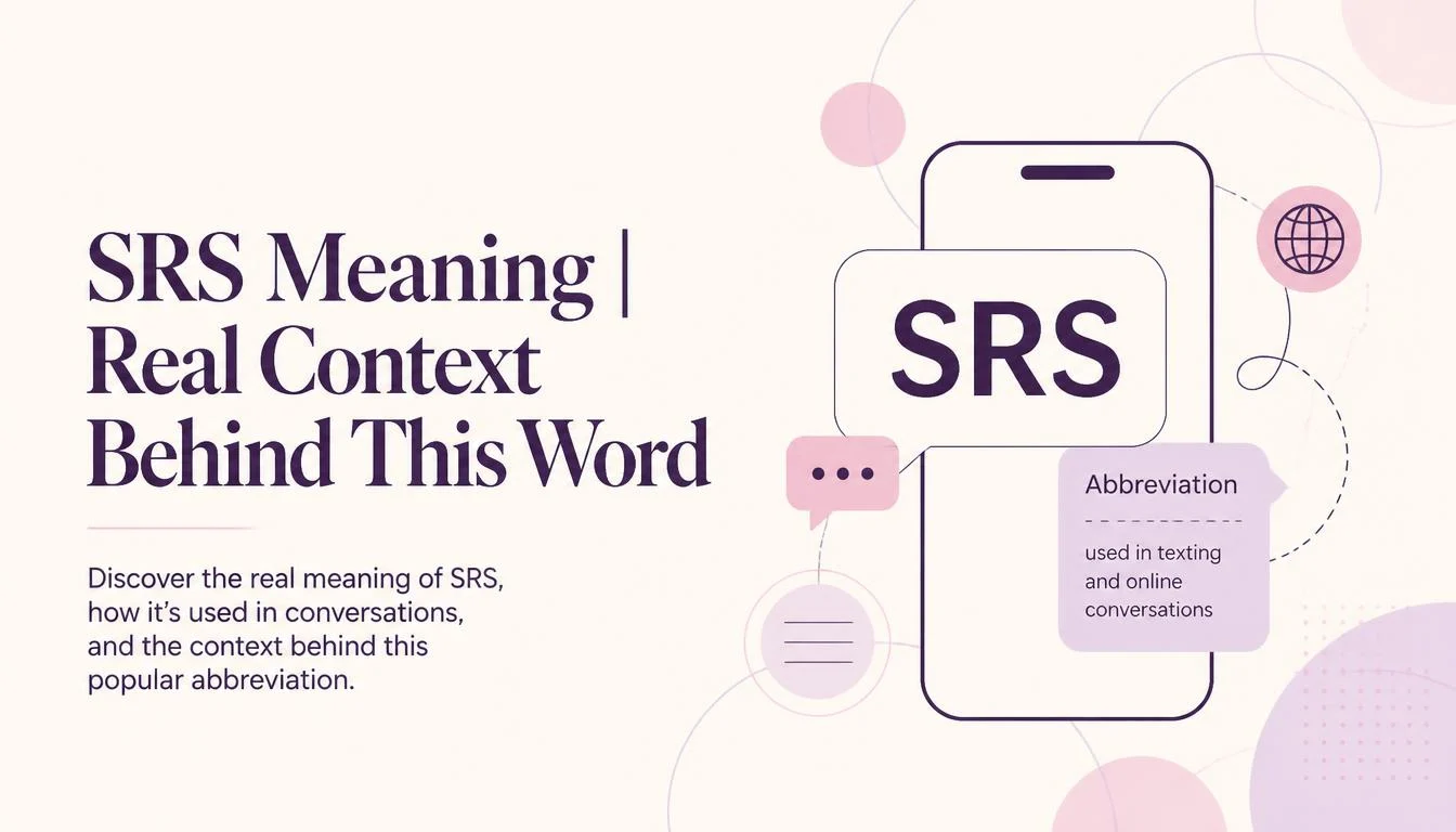 SRS Meaning