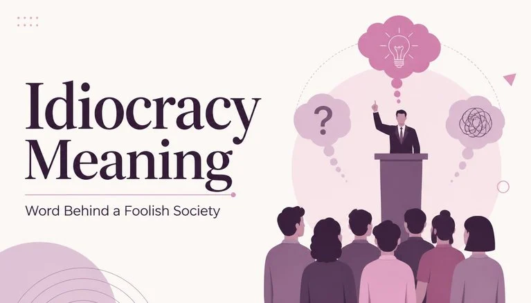 Idiocracy Meaning