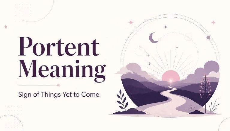 Portent Meaning