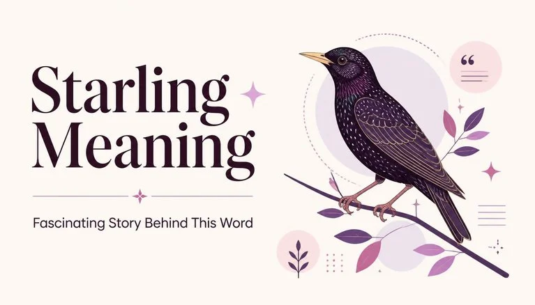 Starling Meaning