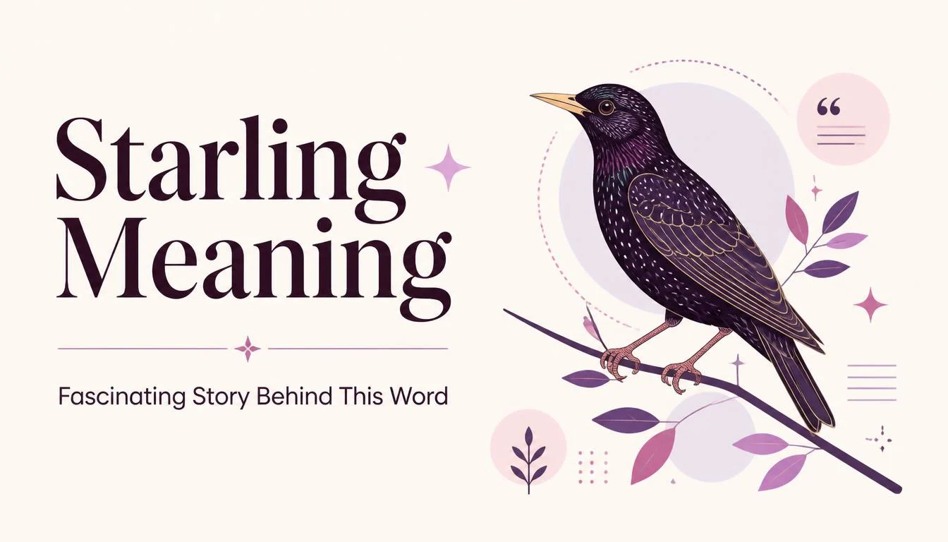 Starling Meaning